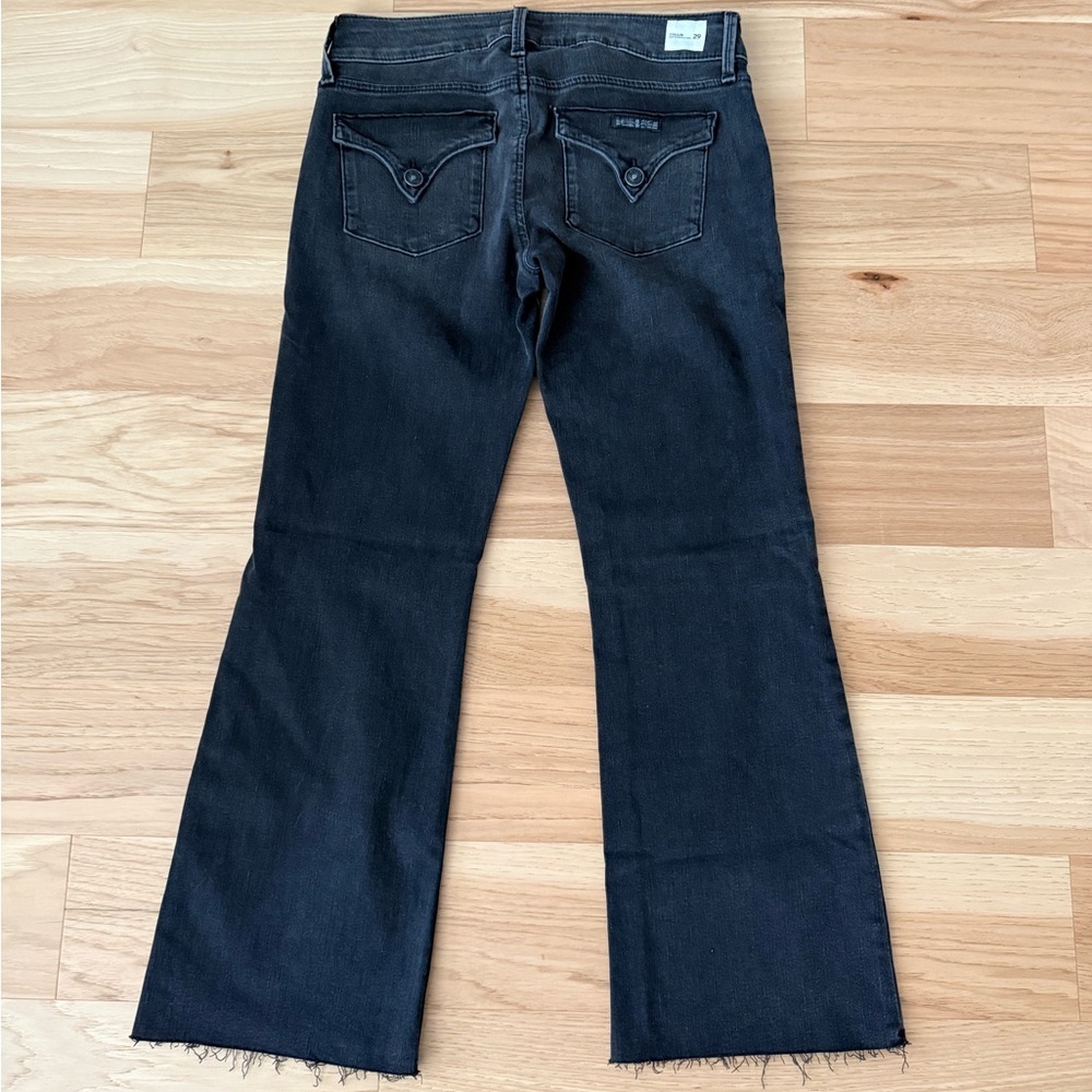 Hudson Jeans Hudson Crop Collin Flare Mid-rise Size 29 Charcoal - Picture 11 of 14